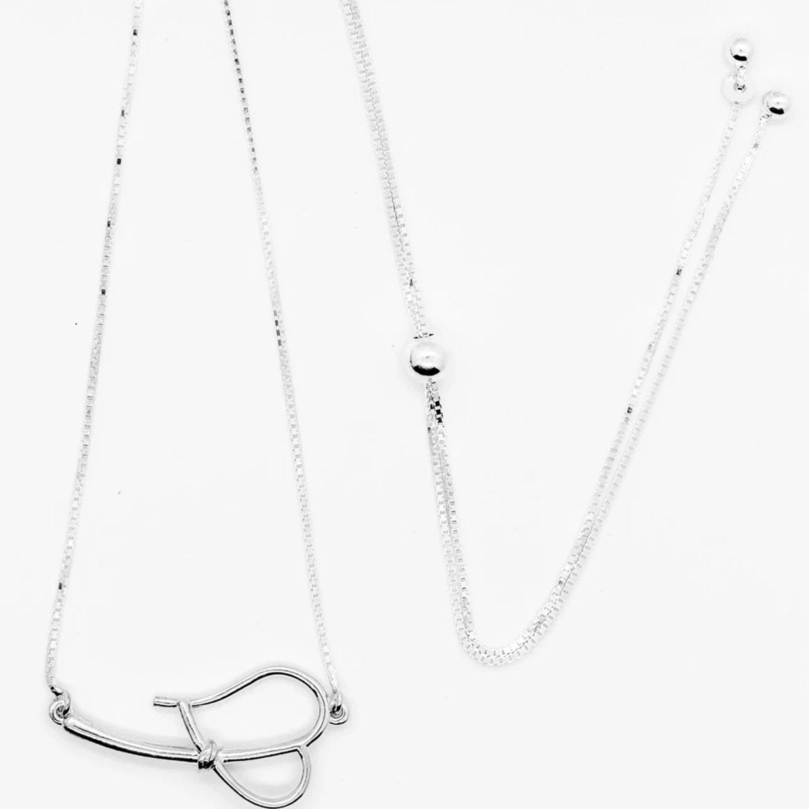 Horizontal Heartstrings Necklace. What tugs on your heartstrings?